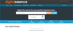 Desktop Screenshot of clients.digitalessence.net